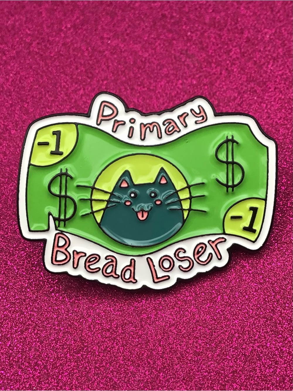 Bread Loser Enamel Pin